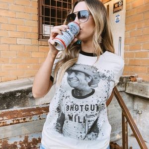 Gina Tee’s Willie Nelson T Shirt